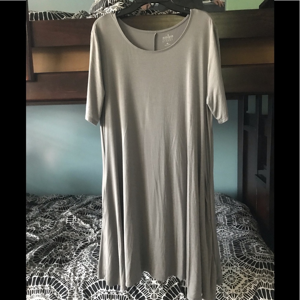 Gray dress